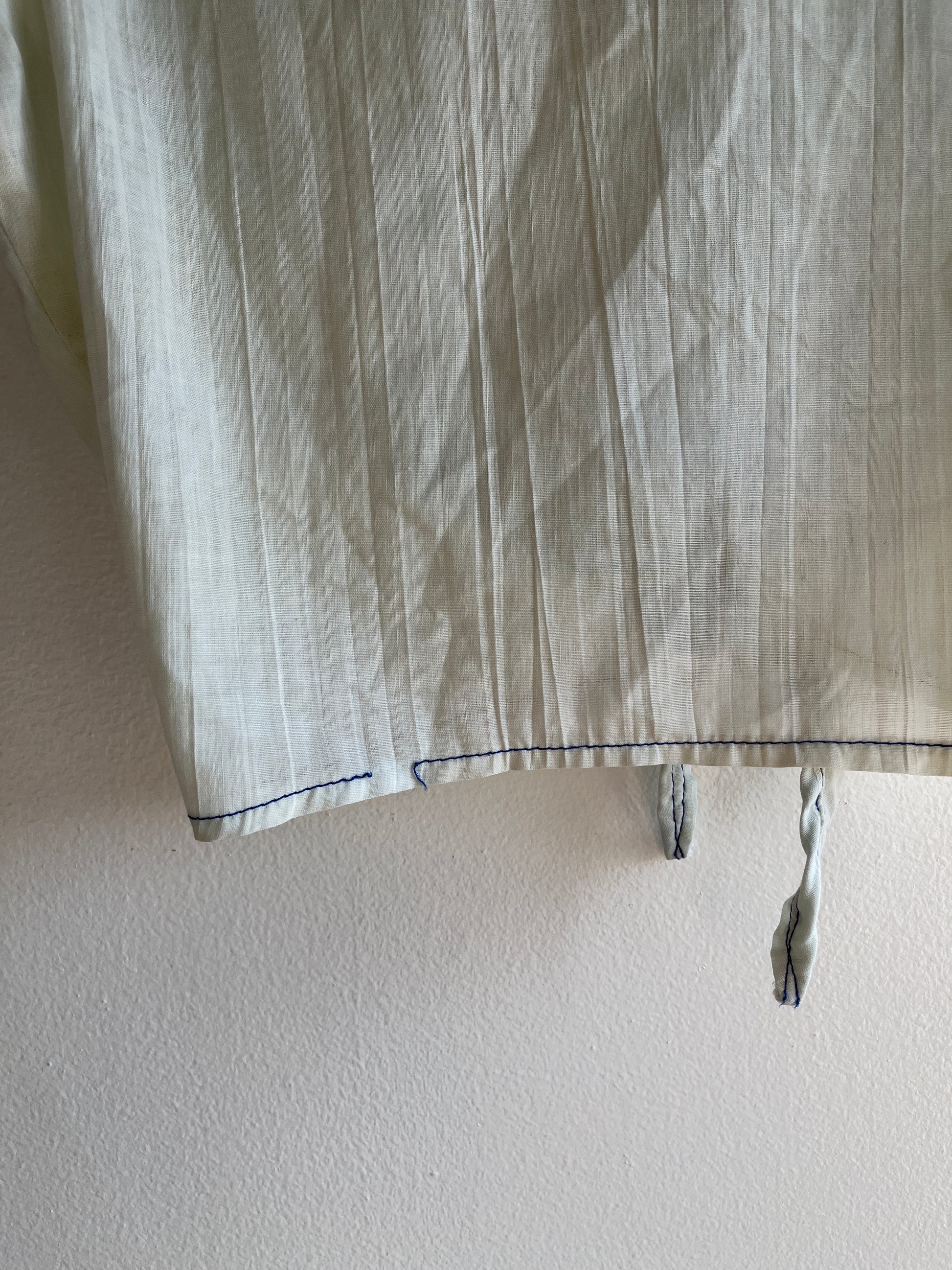 Vintage 1970’s Button-Up Tie Front Shirt - La Lovely Vintage 