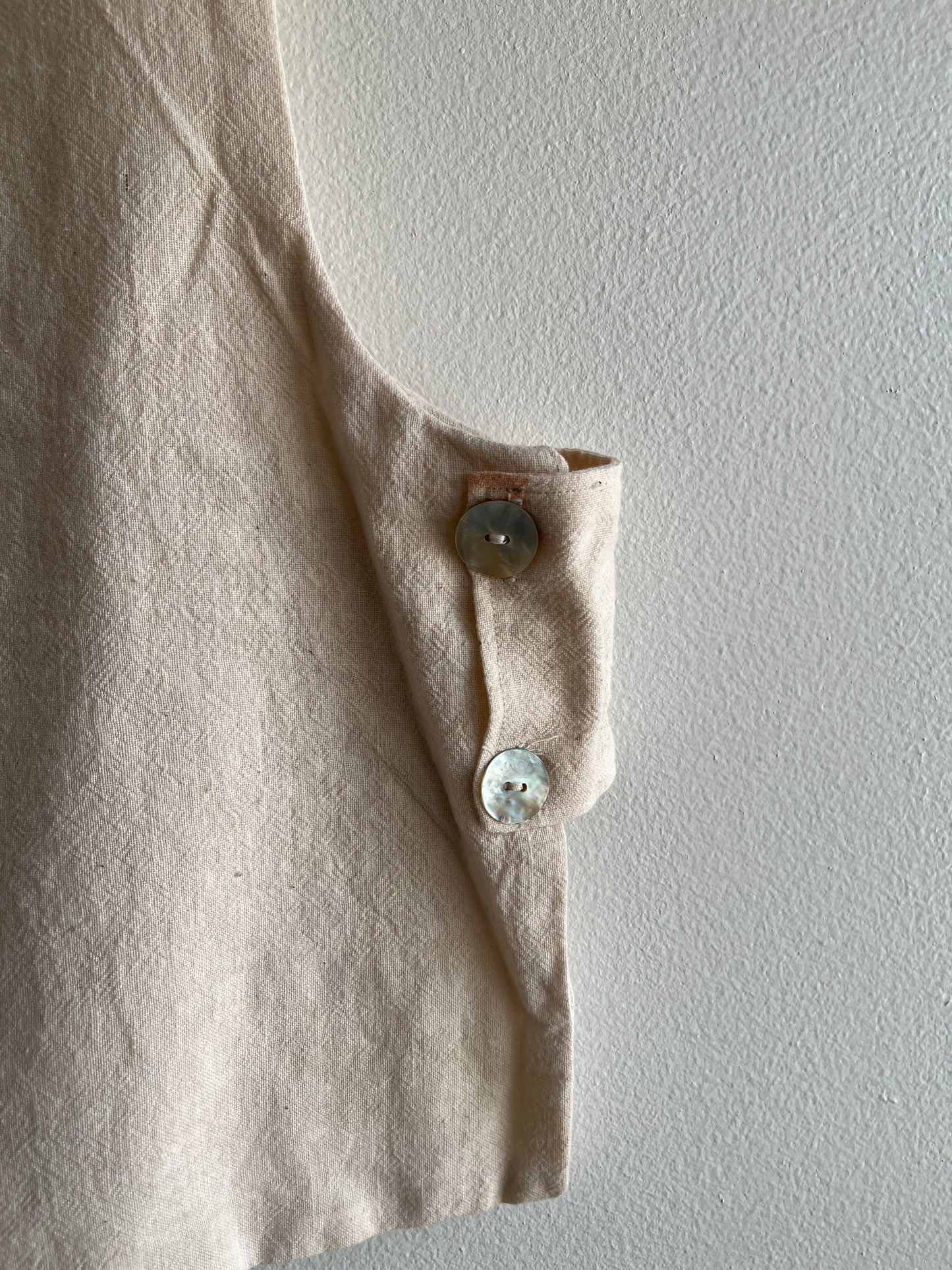 Trash Textiles - Handmade Antique Feedsack Blouse/Shirt