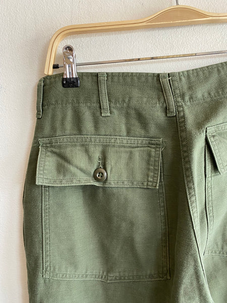 Vintage 1970’s OG-107 Cotton Sateen Military Fatigues
