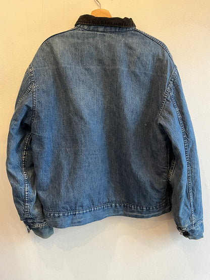 Vintage 1950’s Blanket Lined Denim Work Jacket - La Lovely Vintage 