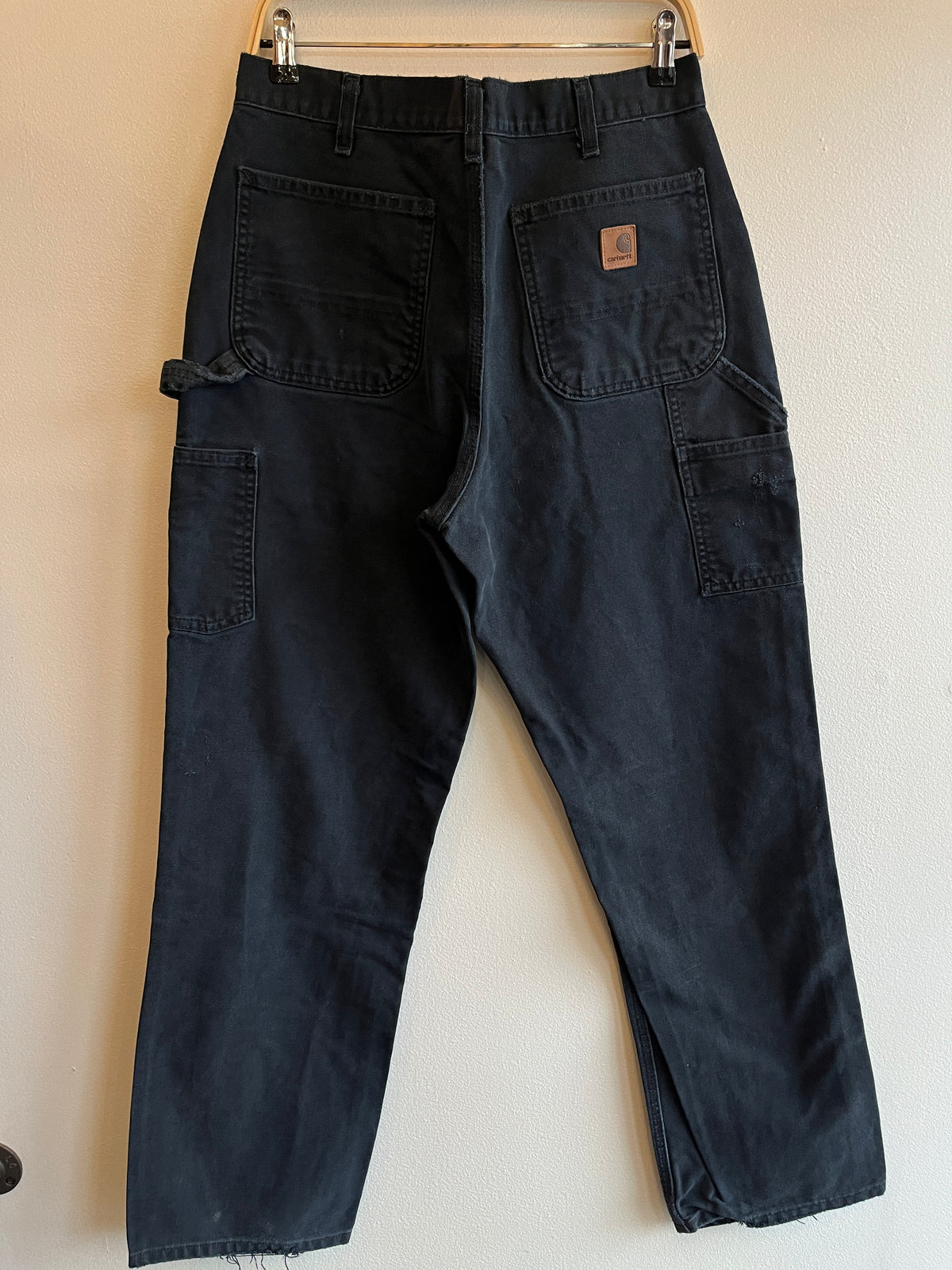 Vintage Y2K Carhartt Black Canvas Work Pants
