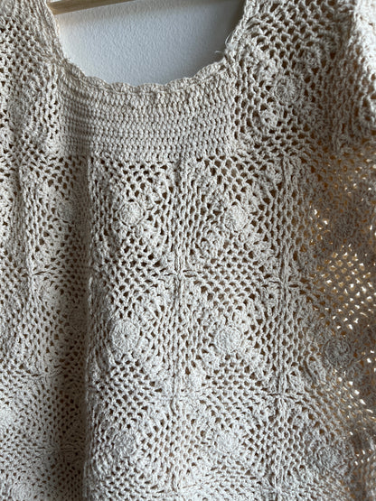 Vintage 1970’s Crochet Blouse