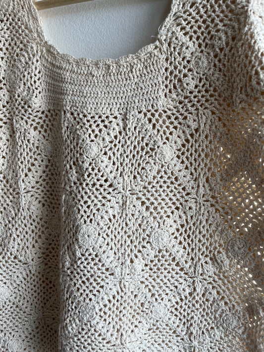 Vintage 1970’s Crochet Blouse