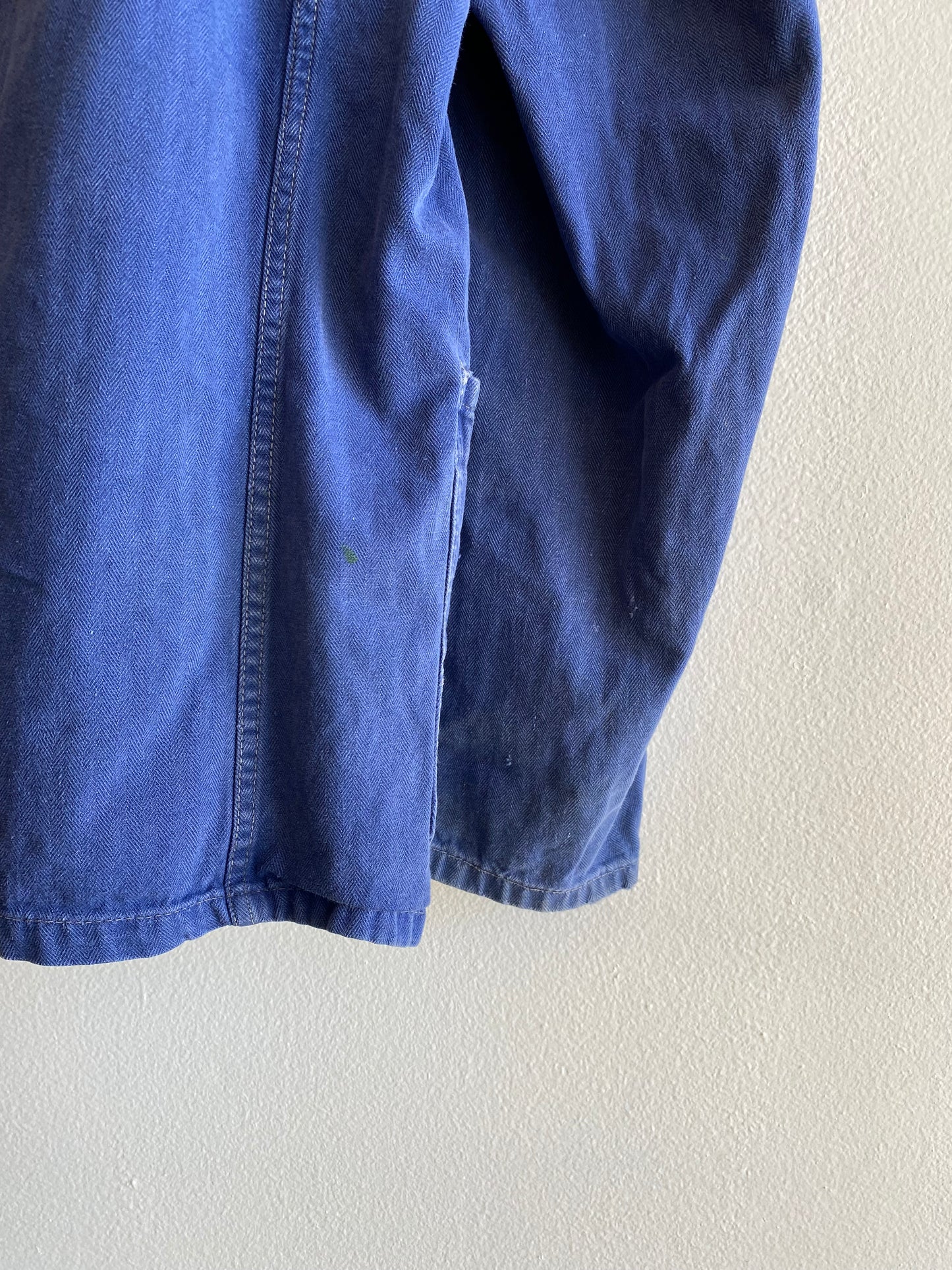 Vintage 1960’s Herringbone Twill French Chore Coat - La Lovely Vintage 