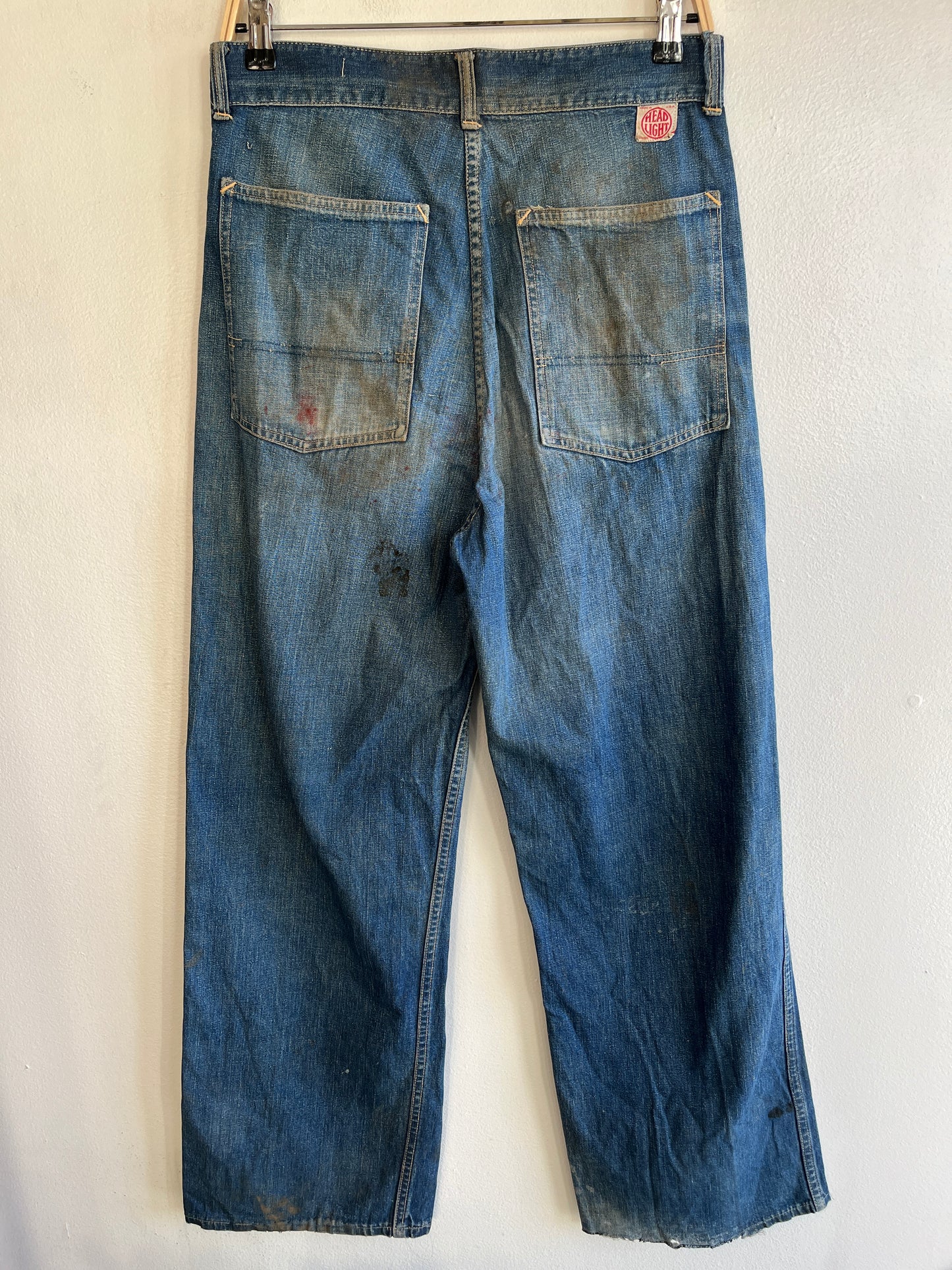 Vintage 1950’s Headlight “Headies” Flap-Pocket Denim Jeans