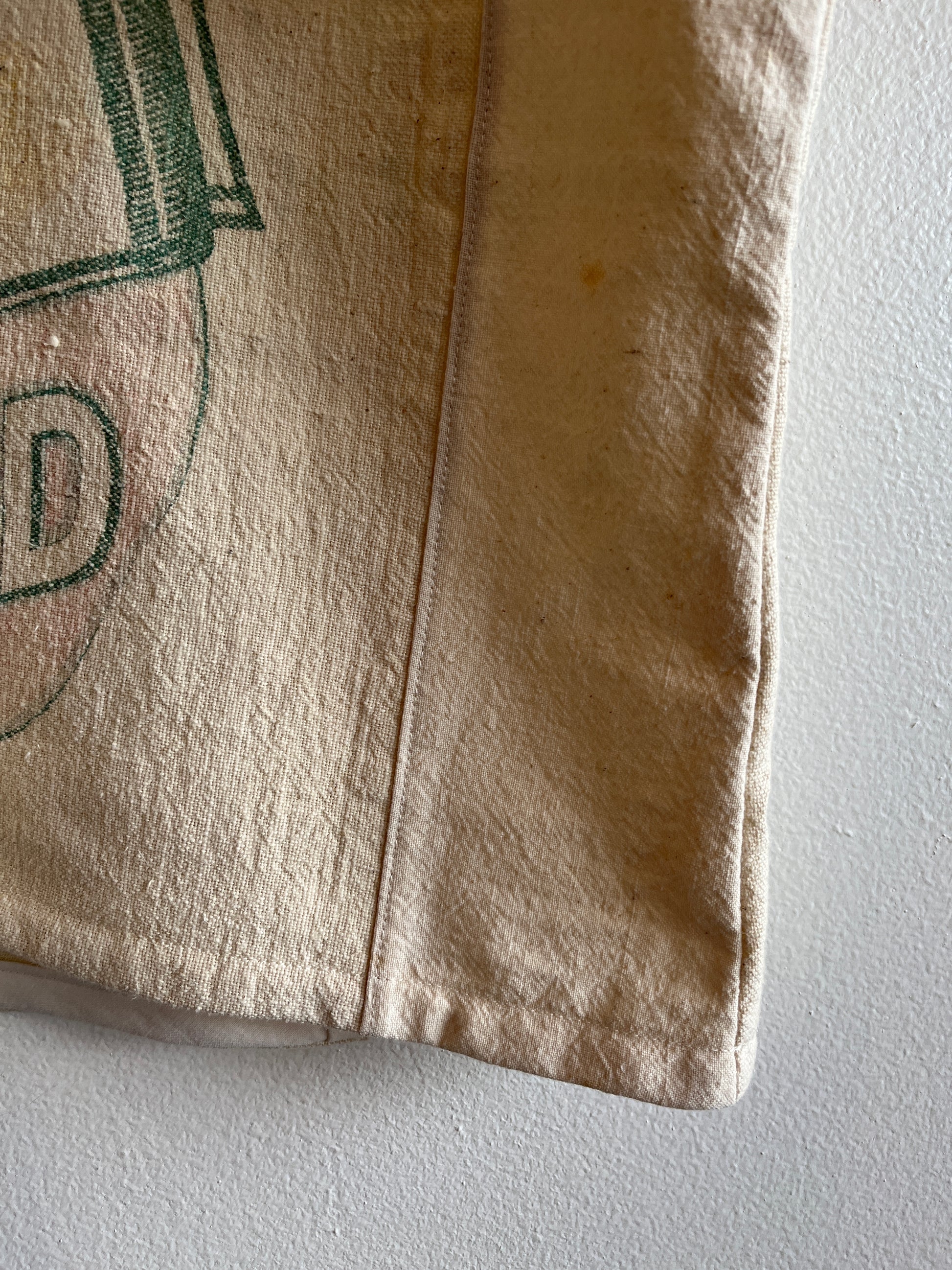 Trash Textiles - Handmade Vintage Feedsack Blouse - La Lovely Vintage 