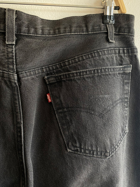 Vintage 1990’s Black Levi’s 501 Denim Jeans