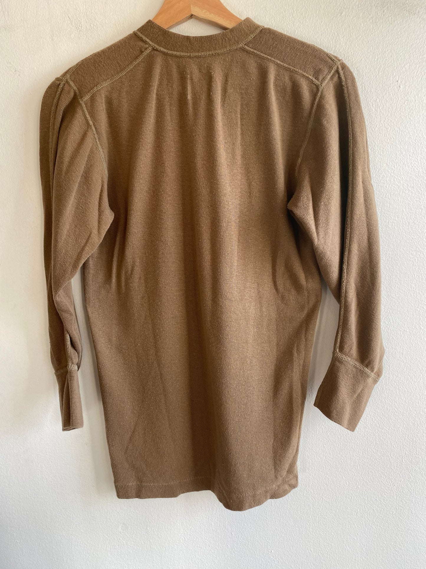 Vintage 1990’s Two-Button Military Issue Thermal Shirt