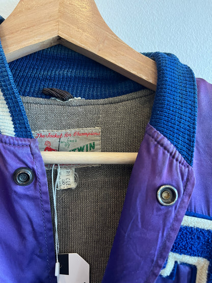 Vintage 1950’s Satin Varsity Jacket