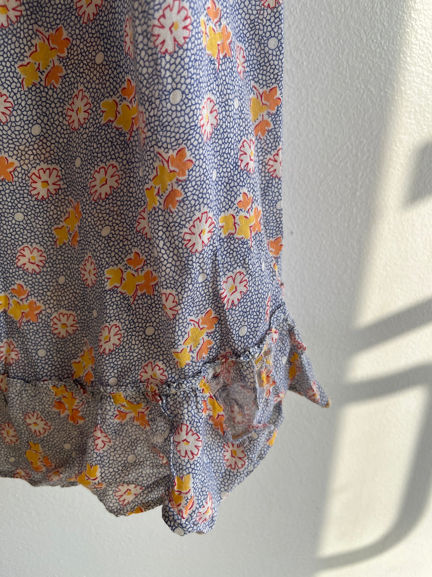 Vintage 1930’s Floral Feedsack Set