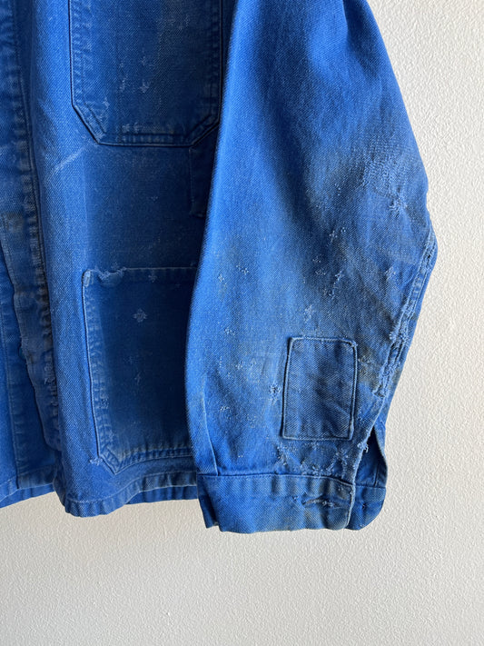 Vintage 1970’s Thrashed French Chore Coat