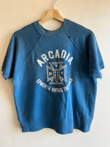 Vintage 1960’s Arcadia Short Sleeve Crewneck Sweatshirt