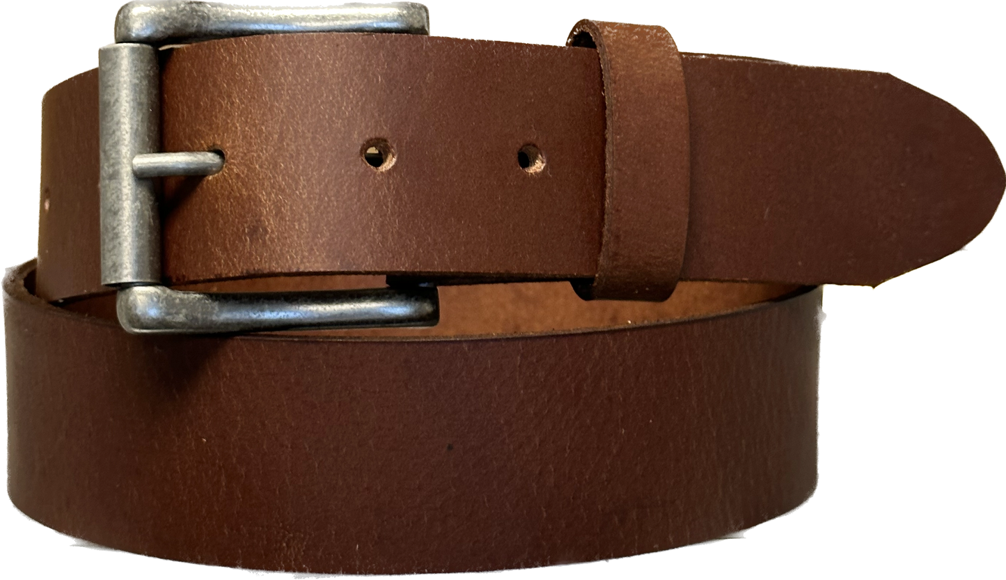 Legacy Leather Goods - Full Grain Leather Belt - La Lovely Vintage 