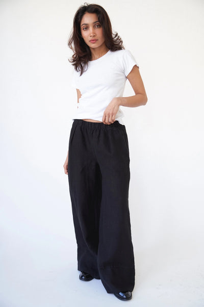 LA RELAXED - Linen Simple Pant - La Lovely Vintage 