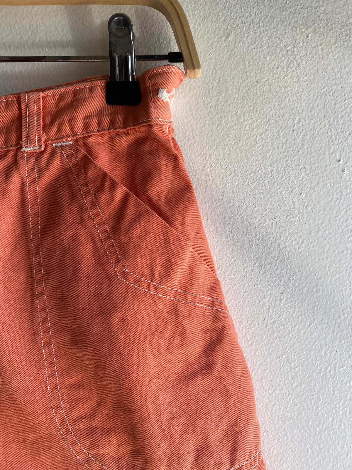 Vintage 1950’s Salmon Side-Zip Shorts