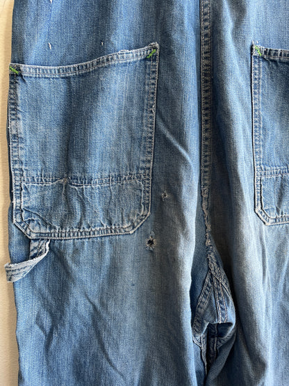 Vintage 1950’s Sledges Denim Overalls