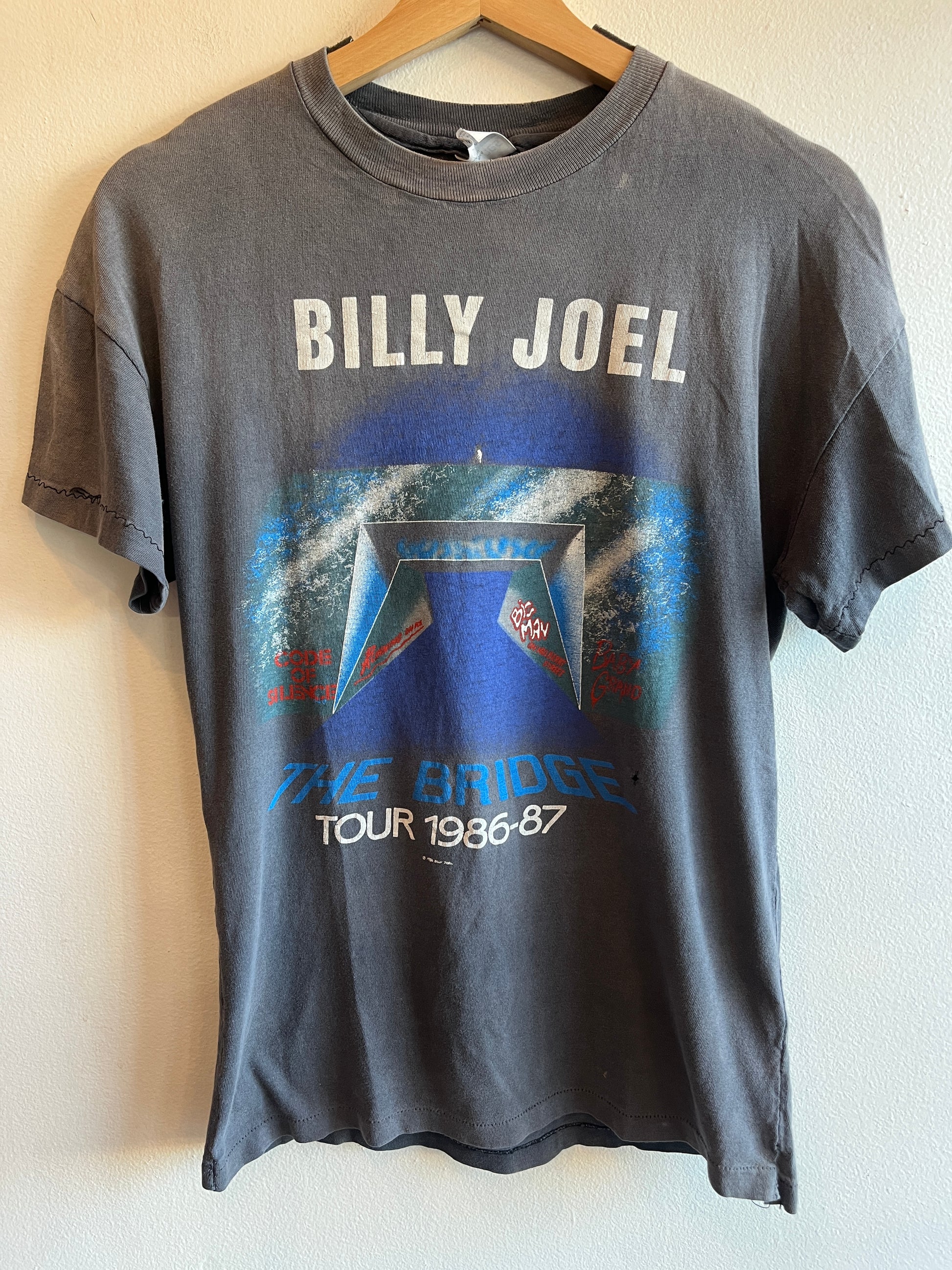 Vintage 1986 Billy Joel Tour T-Shirt - La Lovely Vintage 
