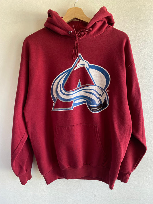 Vintage Y2K Colorado Avalanche Hooded Sweatshirt