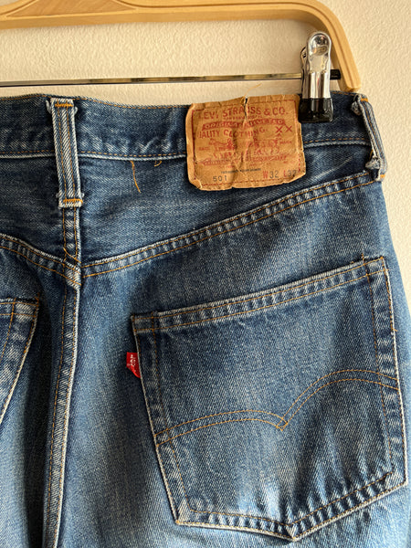 Vintage 1980’s Levi’s 501 Selvedge Denim Jeans