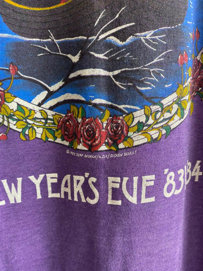 Vintage 1983 Grateful Dead New Years Eve T-Shirt