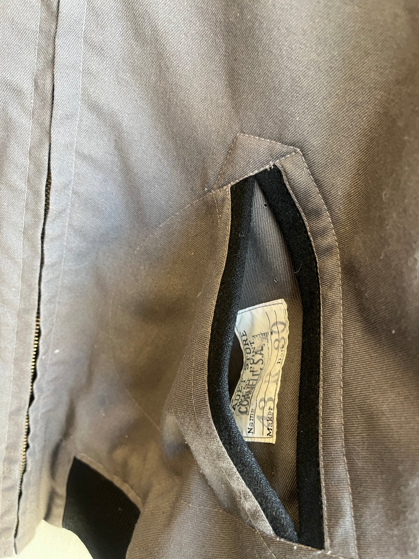 Vintage 1980 West Point Cadet Bomber Jacket - La Lovely Vintage 