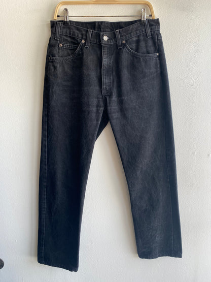 Vintage 1990’s Black Levi’s 505 Denim Jeans
