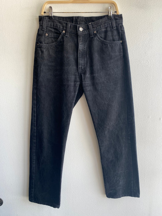 Vintage 1990’s Black Levi’s 505 Denim Jeans