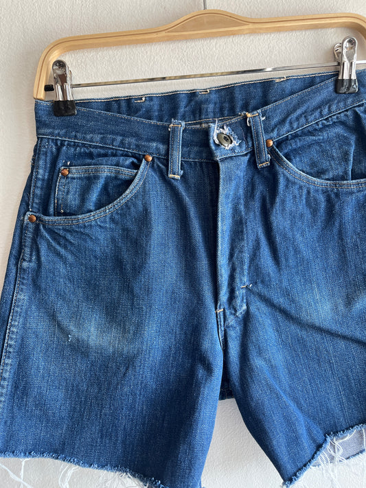 Vintage 1960’s Unbranded Denim Shorts - La Lovely Vintage 