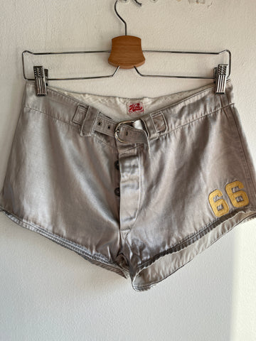 Vintage 1940/50’s Rayon Belted Gym Shorts