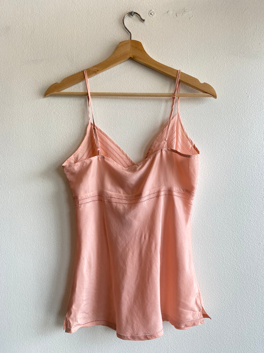 Vintage Y2K Peach Silk Cami
