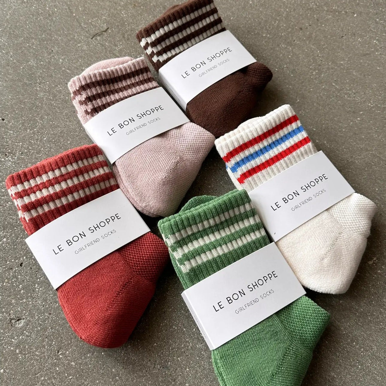 Le Bon Shoppe - Girlfriend Socks - La Lovely Vintage 