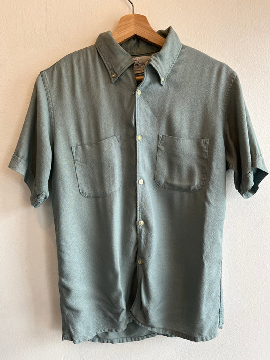 Vintage 1960’s Silver Wings Button-Up Shirt - La Lovely Vintage 