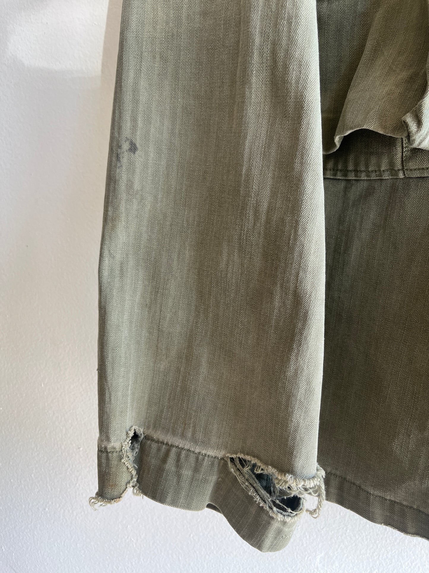 Vintage 1940/50’s U.S. Army HBT 13-Star Button Up Shirt - La Lovely Vintage 