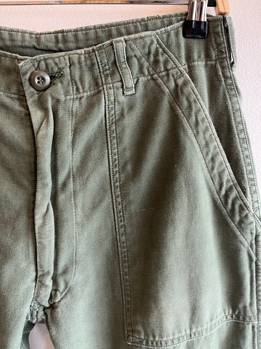 Vintage 1970’s OG-107 Military Fatigue Trousers