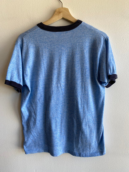 Vintage 1970/80’s Mobil Pegasus Ringer T-Shirt - La Lovely Vintage 