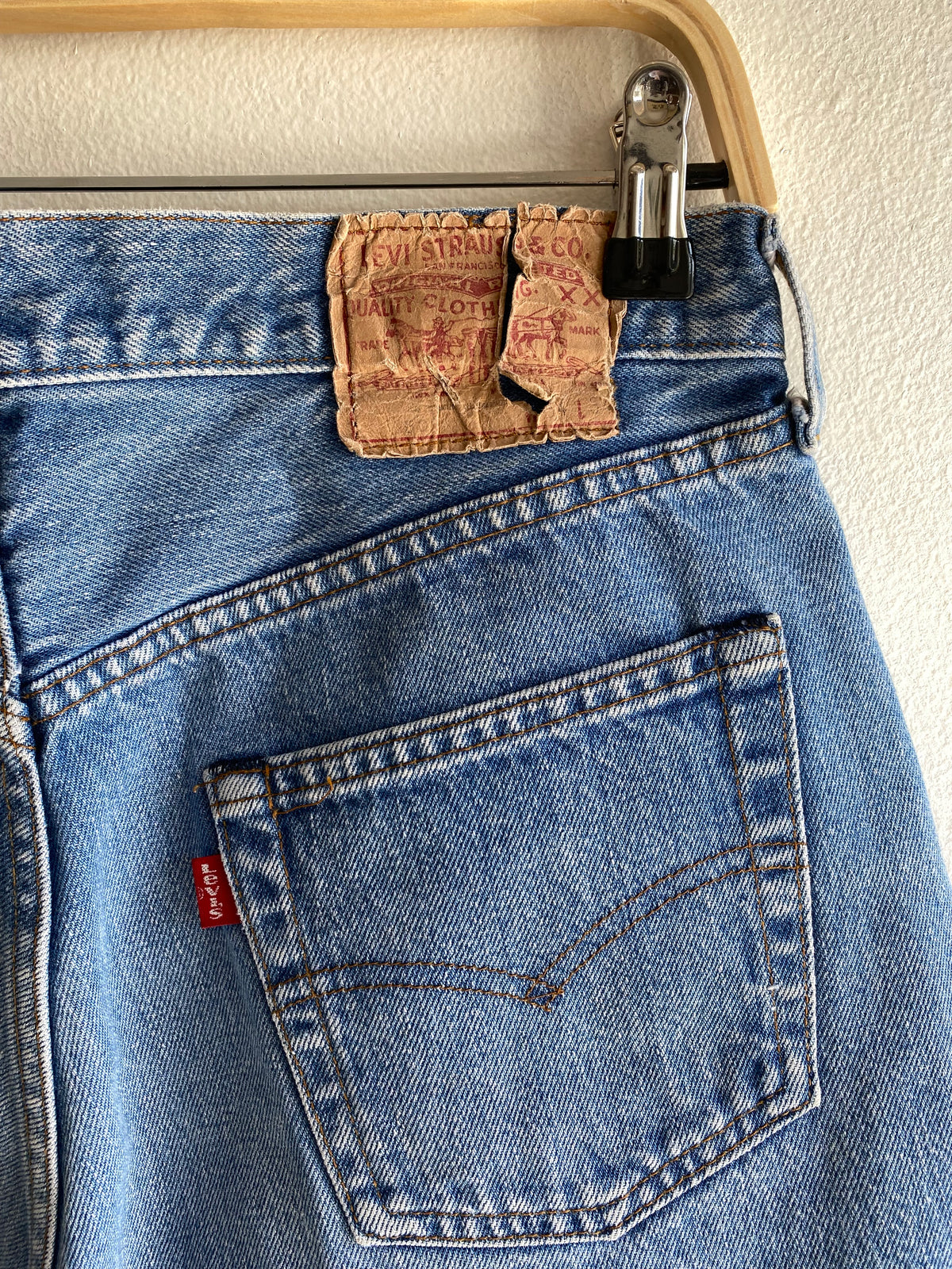 Vintage 1980’s Levi’s 501 Selvedge Denim Shorts