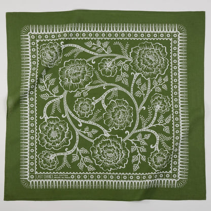Last Chance Textiles - Cotton Bandana - La Lovely Vintage 