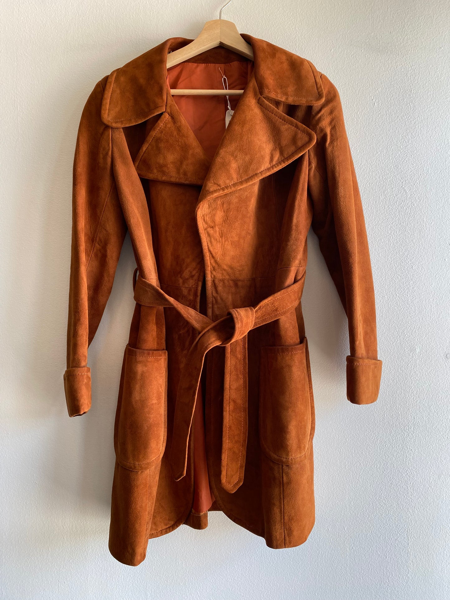 Vintage 70s brown suede jacket - La Lovely Vintage 