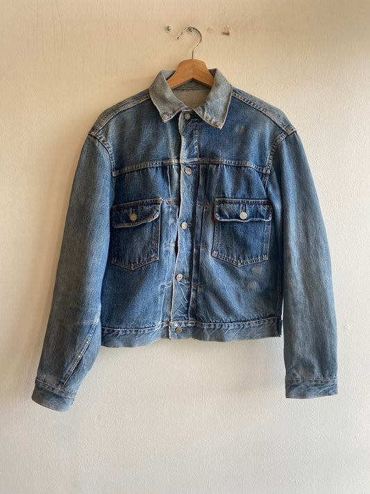 Vintage 1950/60’s Levi’s “Type 2” 507XX Denim Trucker Jacket - La Lovely Vintage 