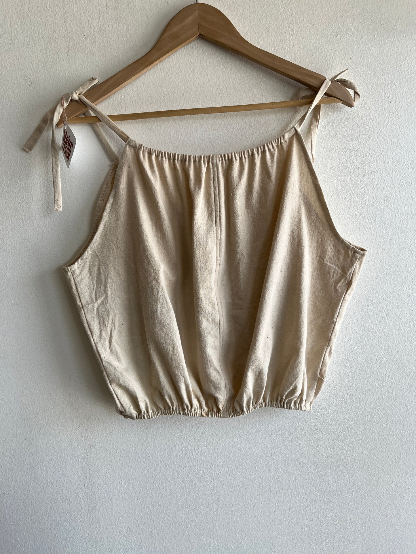 Trash Textiles - Handmade Antique Feedsack Blouse/Shirt