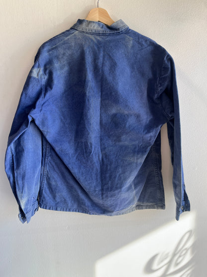 Vintage 1960’s Sunfaded French Chore Coat