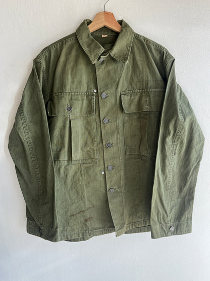 Vintage 1940/50’s U.S. Army HBT 13-Star Button Up Shirt - La Lovely Vintage 