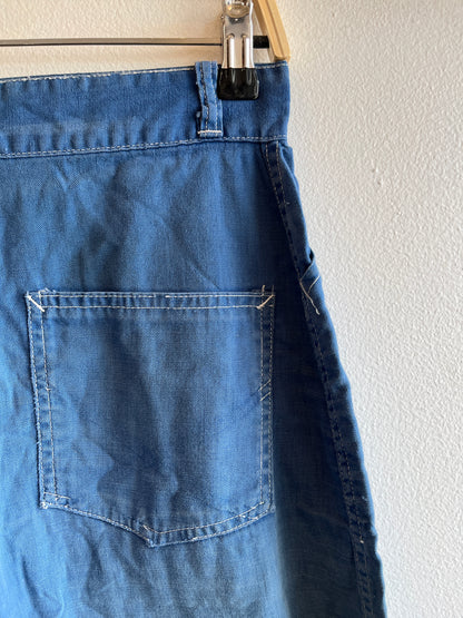 Vintage 1940’s Side-Zip “Pedal Pusher” Pants