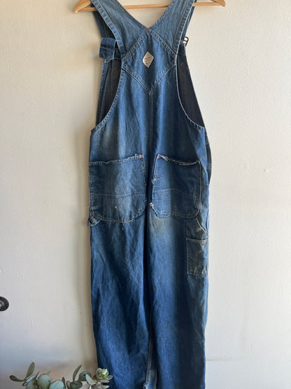 Vintage 1950’s Penney’s Big Mac Denim Overalls - La Lovely Vintage 