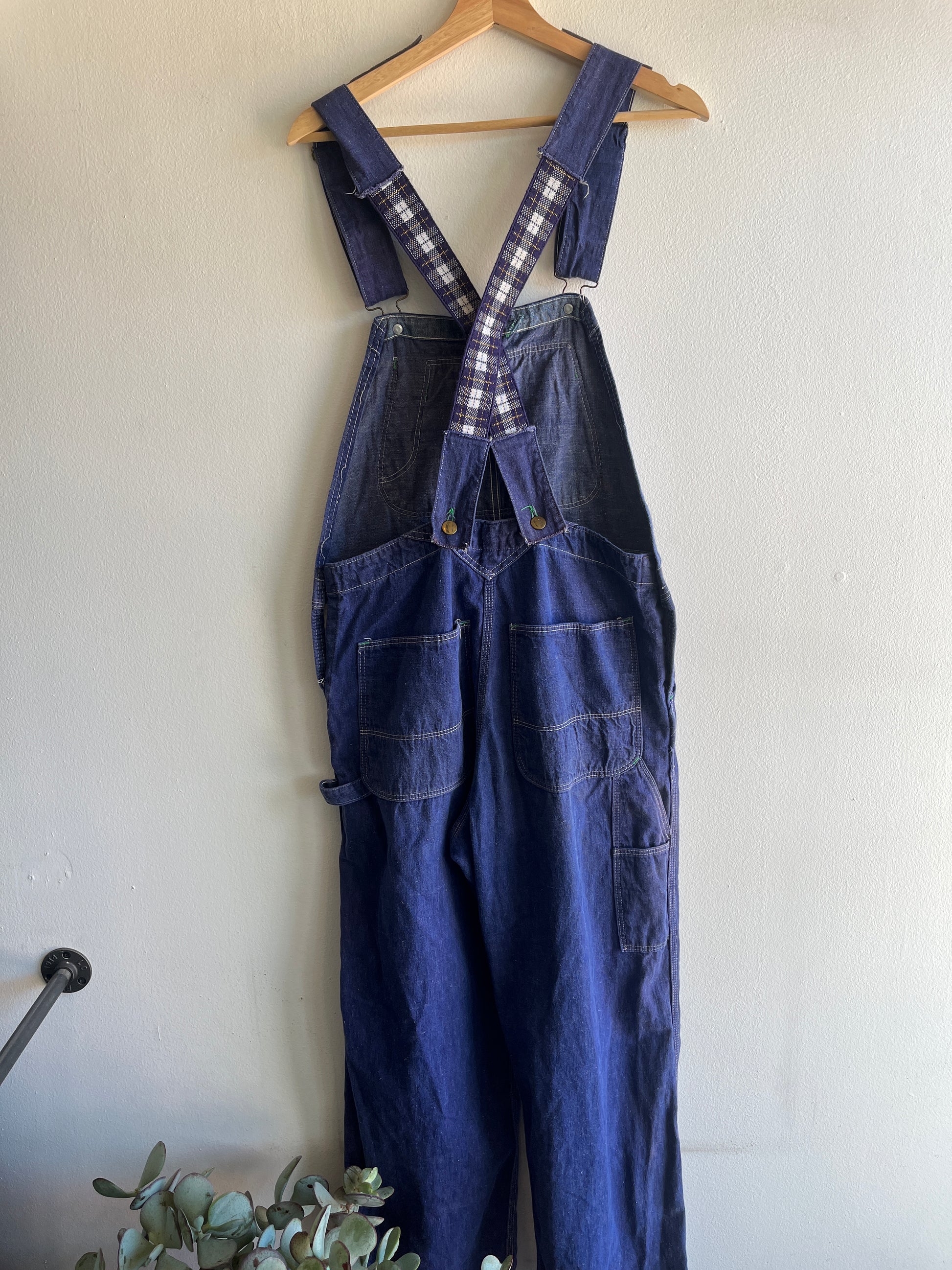 Vintage 1950’s Dee Cee Denim Lowback Overalls - La Lovely Vintage 