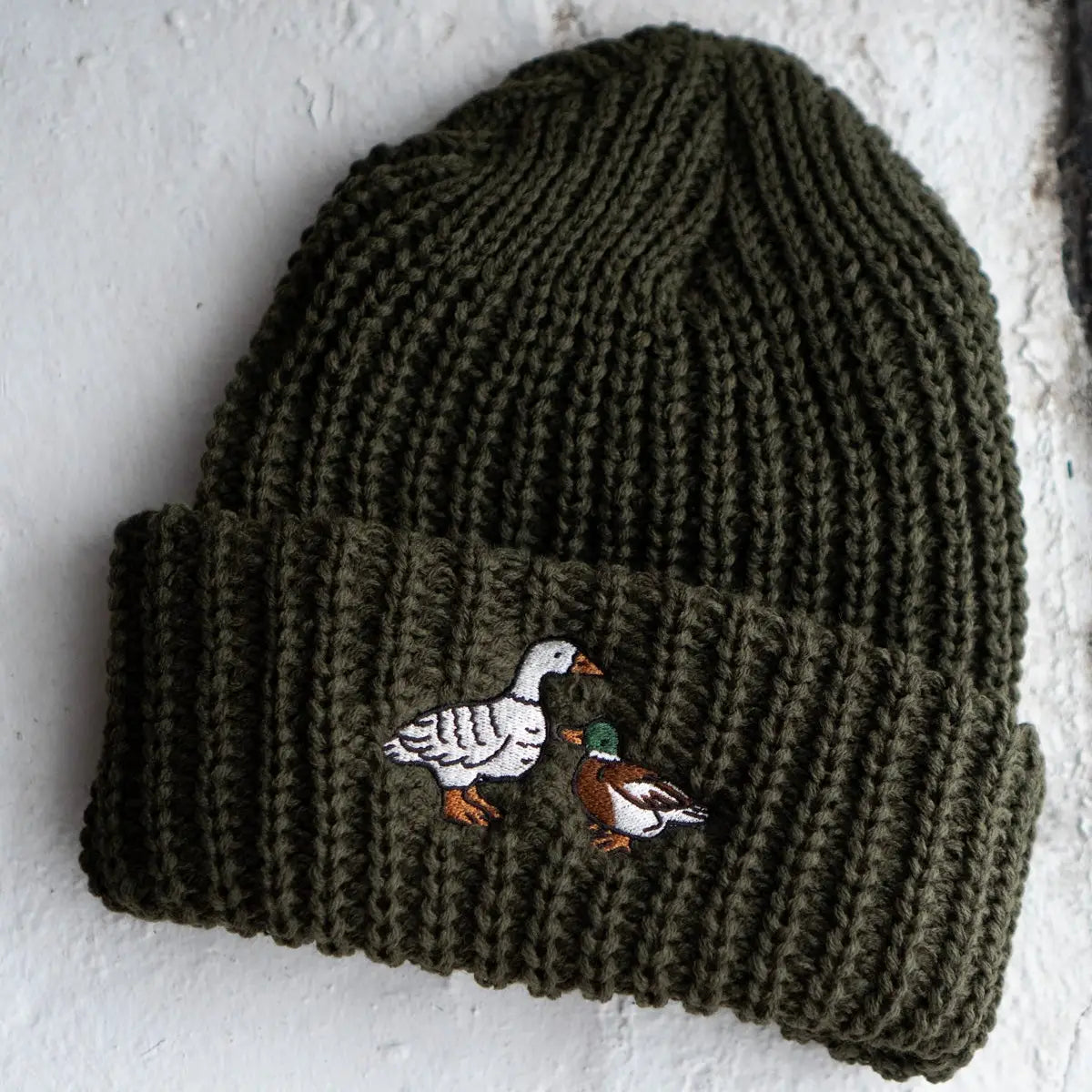 Stay Home Club - Chunky Knit Beanie - La Lovely Vintage 