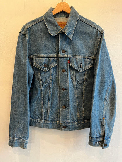 Vintage 1970’s Levi’s “Bertha” Painted Denim Trucker Jacket