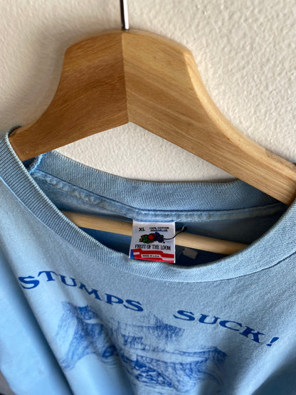 Vintage Jim Morris “Stumps Suck” t-shirt