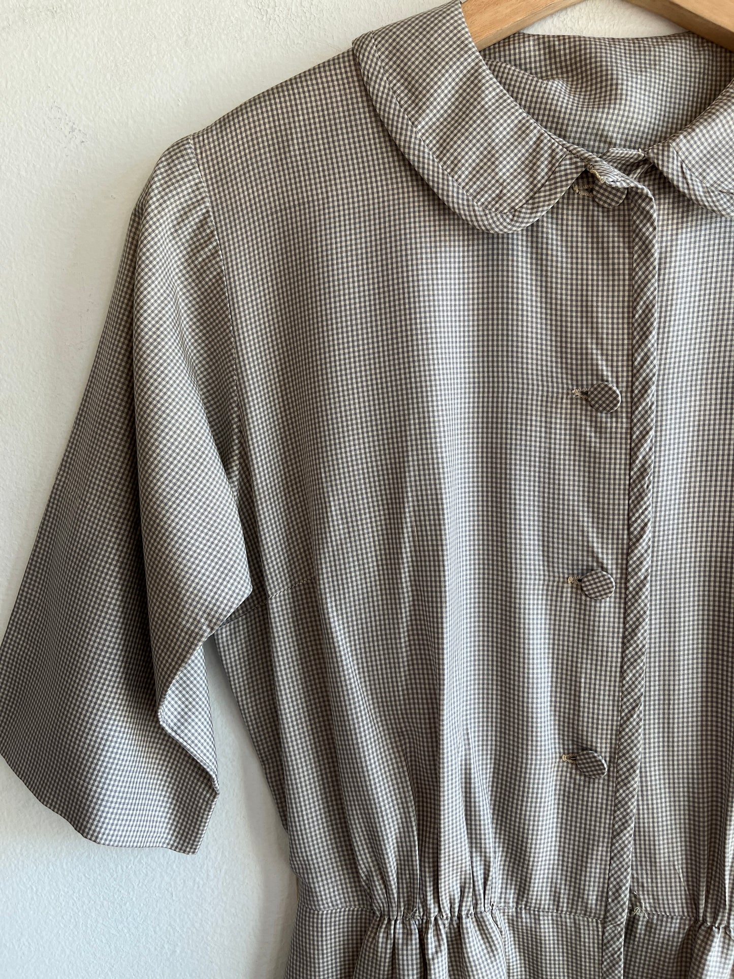 Vintage 1950/60’s Deadstock Gingham Dress