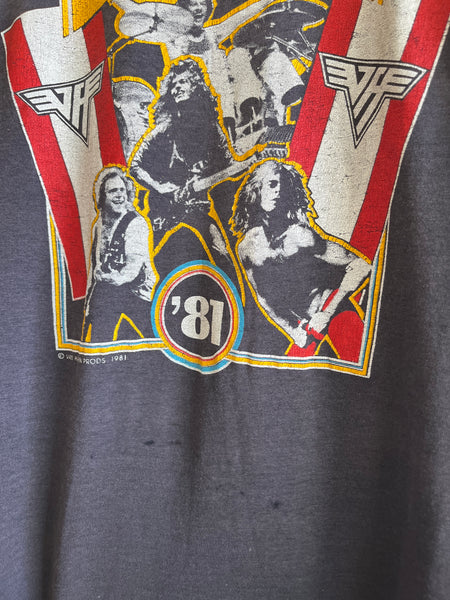 Vintage 1981 Van Halen Tour T-Shirt